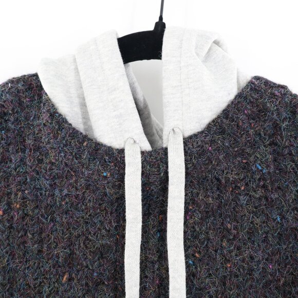 OFFLINE Ribbed Sweater Womens S Gray Winter Cozy Comfort Relaxed Casual Warm NWT - Picture 3 of 14